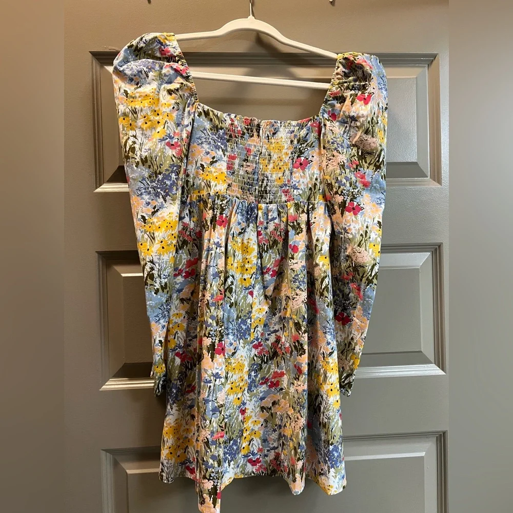 Reformation Kenzi Mini Dress Size 0 in Floral Pattern - Picture 4 of 5